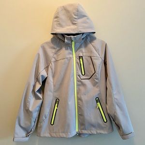 Free Country Gray Soft-shell Jacket